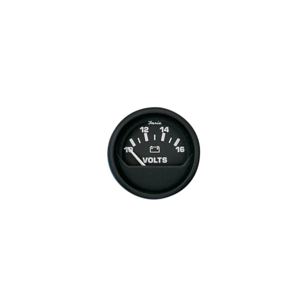 Faria 12860 Euro 2" Voltmeter Gauge (20-32 VDC) - Image 2