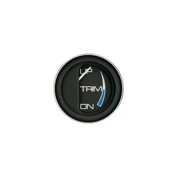 Faria Coral Black 2" Trim Gauge For Mercury/Mariner/Mercruiser/Volvo DP/Yamaha 2001 and Newer) - Image 2