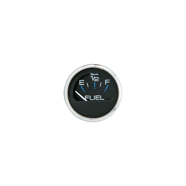 Faria Chesapeake SS Black 2" Gauge - Fuel Level Gauge (E-1/2-F) - Image 2