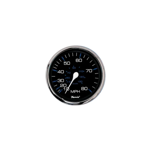 Faria Chesapeake SS Black 2" Gauge - Voltmeter Gauge (10-16 VDC) - Image 2