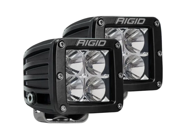 RIGID Industries D-Series PRO Hybrid-Flood LED - Pair - Black