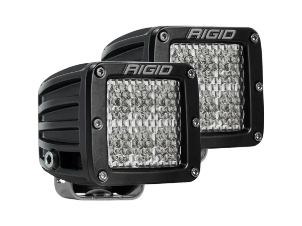 RIGID Industries D-Series PRO Specter-Diffused LED - Pair - Black