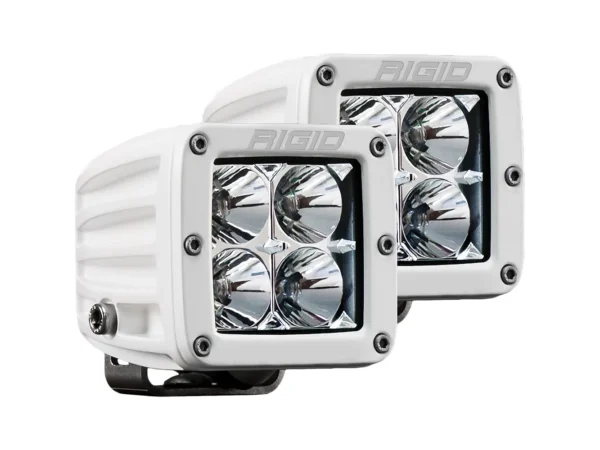 RIGID Industries D-Series PRO Hybrid-Flood LED - Pair - White