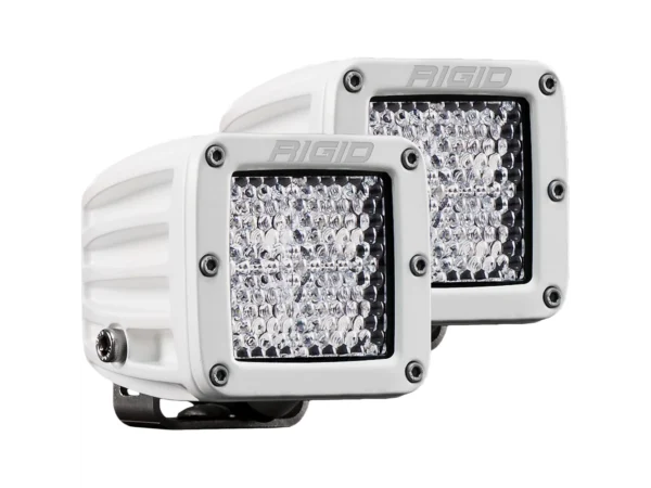 RIGID Industries D-Series PRO Hybrid-Diffused LED - Pair - White