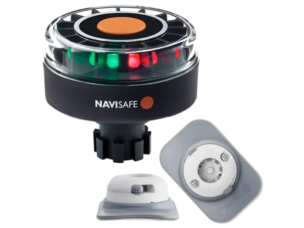 Navisafe Navilight Tricolor 2NM w/Navibolt Base & RIB Mount - White