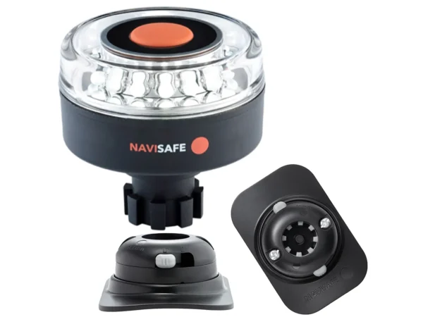 Navisafe Navilight 360° 2NM w/Navibolt Base & RIB Mount - Black