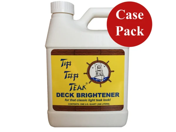 Tip Top Teak Tip Top Teak Deck Brightener - Quart - *Case of 12*