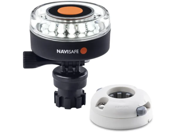 Navisafe Navilight 360° 2NM White w/Navimount Base & Horizontal Mount - White