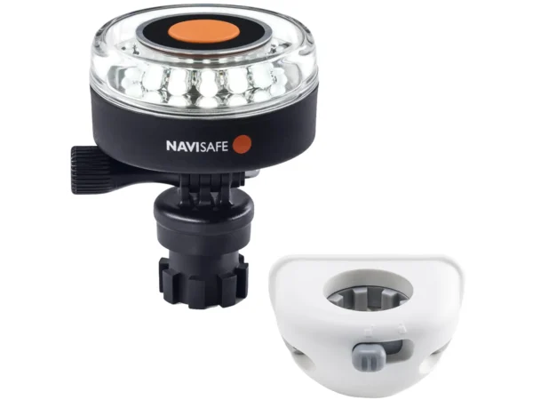 Navisafe Navilight 360° 2NM White w/Navimount Base & Vertical Mount - White