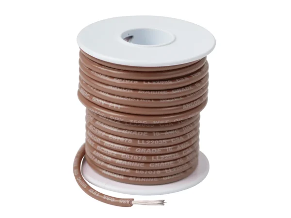 Ancor Tan 16 AWG Tinned Copper Wire - 250'