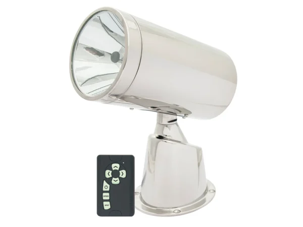 Marinco Wireless Stainless Steel Spotlight/Floodlight w/Remote