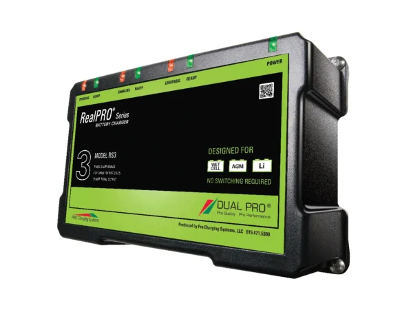 Dual Pro RealPRO Series Battery Charger - 18A - 3-6A-Banks - 12V-36V