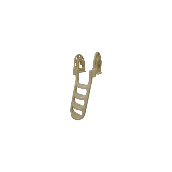 Dock Edge 2184F Stand Off Roto Dock Ladder 4 Step, Sand