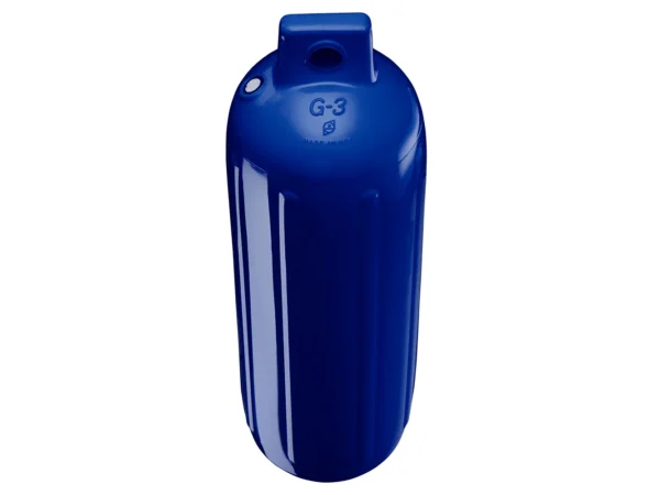 Polyform G-3 Twin Eye Fender 5.5" x 19" - Cobalt Blue w/Adapter - Image 2