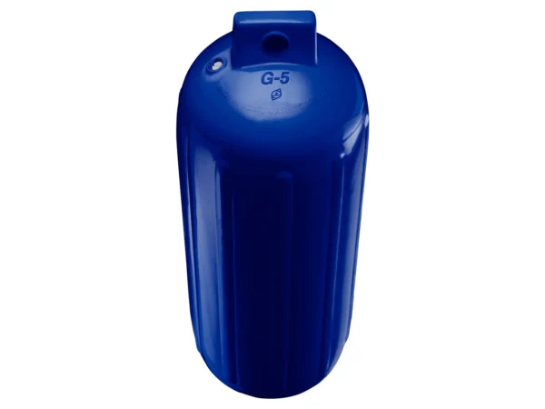 Polyform G-5 Twin Eye Fender 8.8" x 26.8" - Cobalt Blue w/Adapter - Image 2