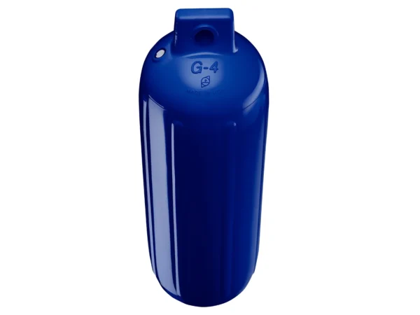 Polyform G-4 Twin Eye Fender 6.5" x 22" - Cobalt Blue - Image 2