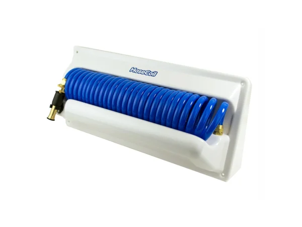 HoseCoil Horizontal Mount Enclosure w/Additional 5' Feeder Hose