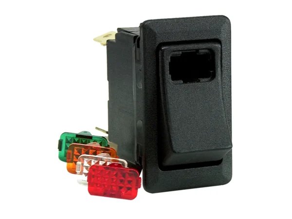 Cole Hersee Lighted Rocker Switch SPST On-Off 4 Blade