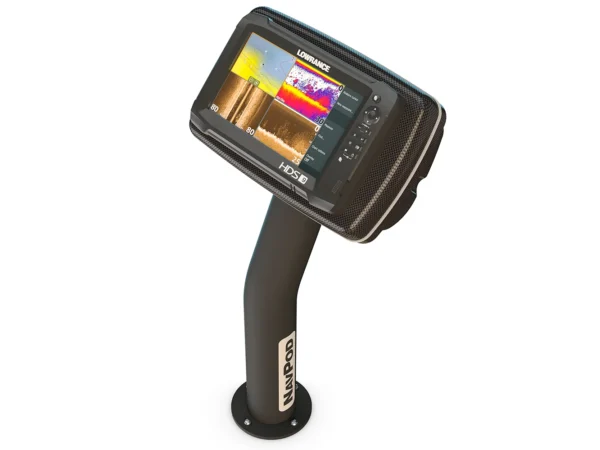 NavPod PedestalPod w/RAM Mount Pre-Cut f/Lowrance HDS-9 Gen2 Touch, HDS-9 Gen3 & HDS-9 - Carbon Black