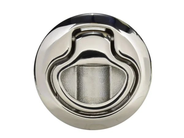 Southco Flush Pull Latch Pull to Open - Non-Locking - Polished Stainless Steel