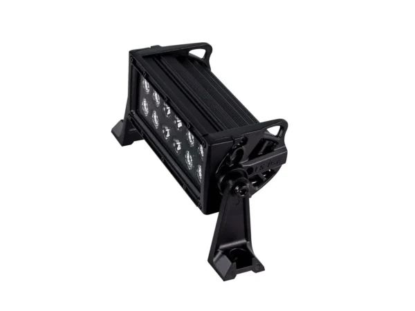 HEISE Dual Row Blackout LED Light Bar - 8"