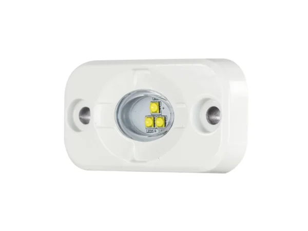 HEISE Marine Auxiliary Accent Lighting Pod - 1.5" x 3" - White/White