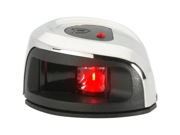 Attwood LightArmor Deck Mount Navigation Light - Stainless Steel - Port (red) - 2NM - Image 2