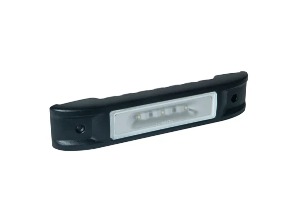 Lumitec Ibiza LED Engine Room Light - Non-Dimming White - Black Finish