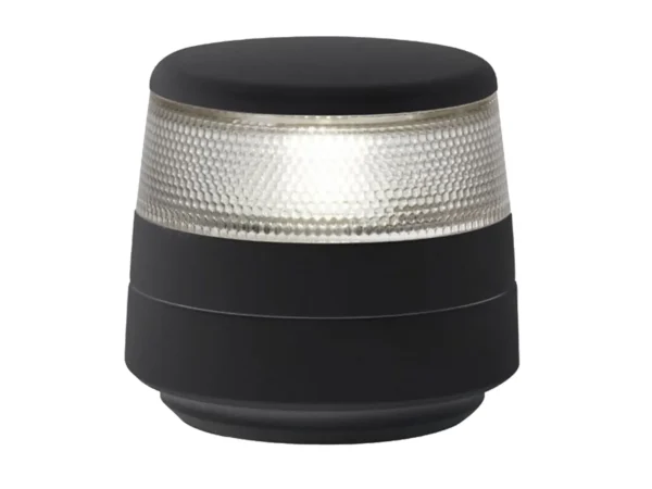 Hella Marine NaviLED 360 Compact All Round White Navigation Lamp - 2nm - Fixed Mount - Black Base