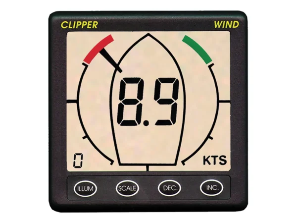 Clipper Tactical True Apparent Wind Display Repeater