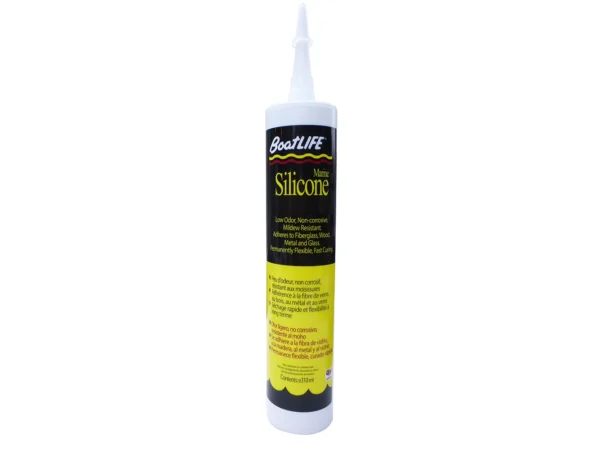 BoatLIFE Silicone Rubber Sealant Cartridge - Clear