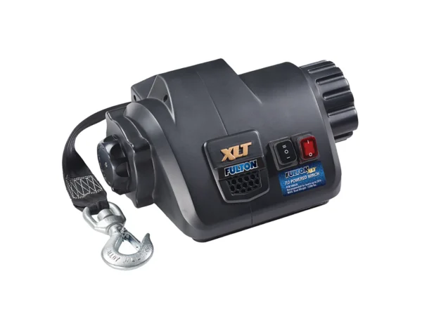 Fulton XLT 7.0 Powered Marine Winch w/Remote f/Boats up to 20'