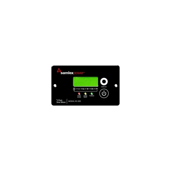 SamlexPower RC-300 Remote Control Panel for PST Series 3,000W Inverters