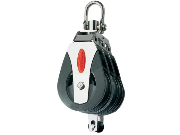 Ronstan Series 40 Ball Bearing Block - Triple - Becket - Swivel Head