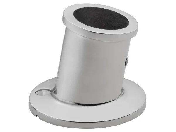 Whitecap Top-Mounted Flag Pole Socket - Stainless Steel - 1" ID