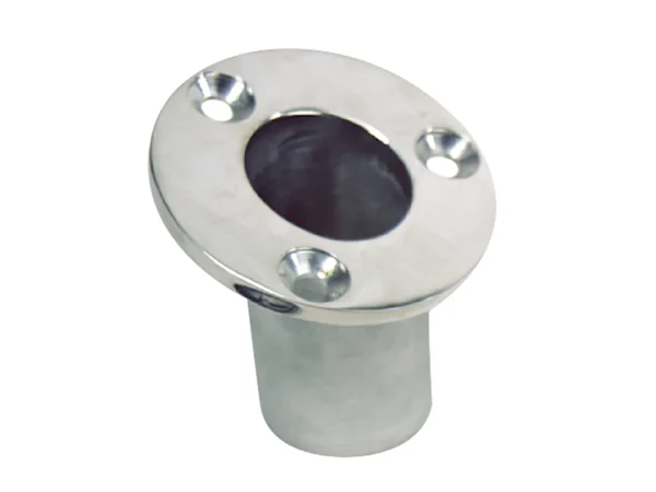 Whitecap Flush Mount Flag Pole Socket - Stainless Steel - 1-1/4" ID