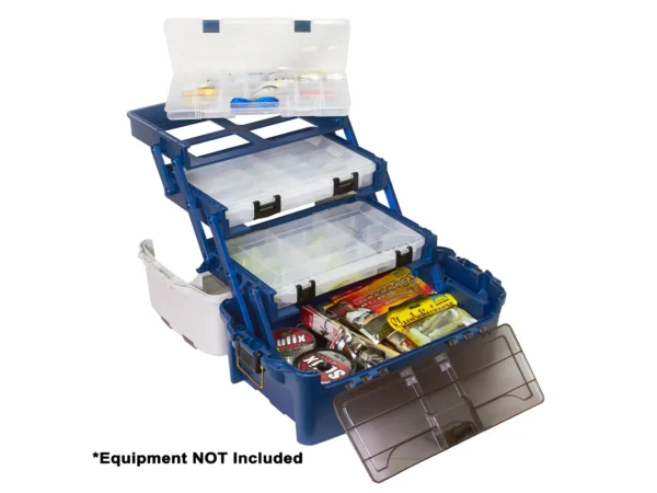 Plano Hybrid Hip 3-Stowaway® Tackle Box 3700 - Blue