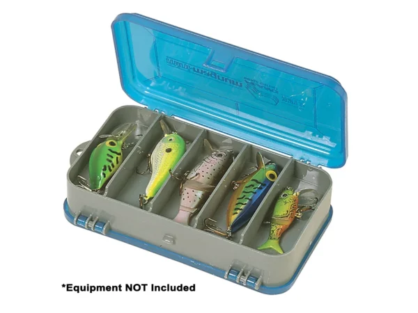 Plano Double-Sided Tackle Organizer Small - Silver/Blue