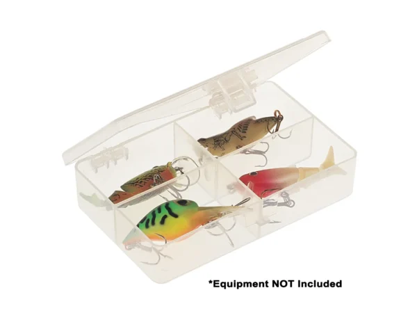 Plano Four-Compartment Tackle Organizer - Clear