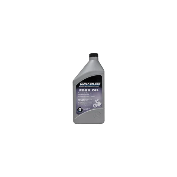 Quicksilver High Performance Fork Oil, 5W, Qt., 6/case