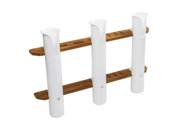 Whitecap Teak 3-Rod Tournament Storage Rack