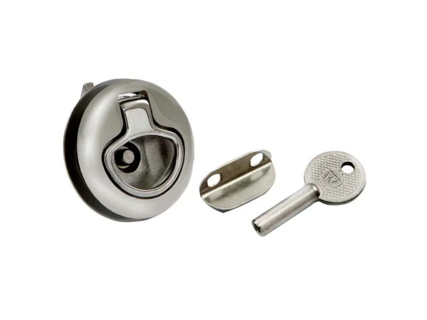 Whitecap Mini Slam Latch Stainless Steel Locking Pull Ring - Image 3