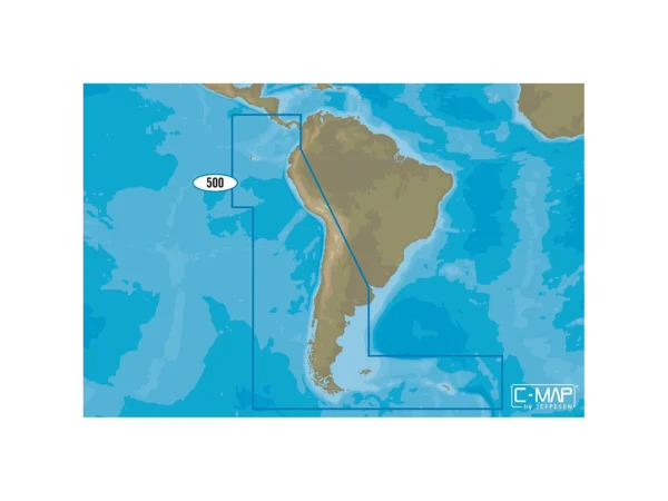 C-MAP 4D SA-D500 Costa Rica to Chile to Falklands