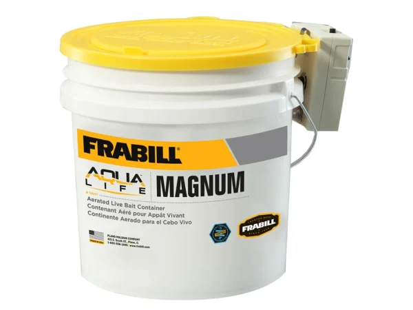 Frabill Magnum Bucket - 4.25 Gallons w/Aerator