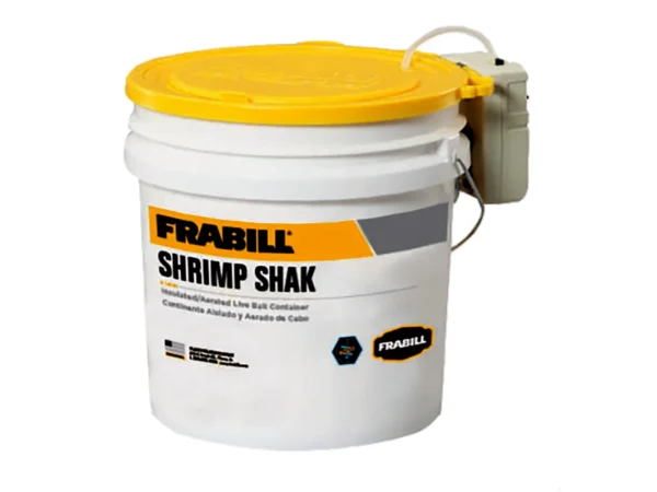 Frabill Shrimp Shak Bait Holder - 4.25 Gallons w/Aerator