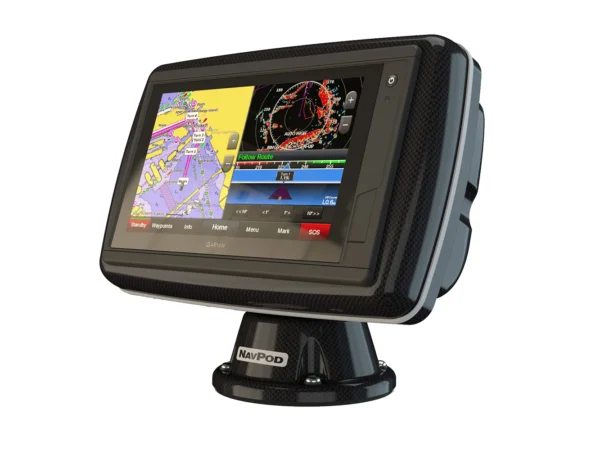 NavPod PowerPod Pre-Cut f/Garmin GPSMAP® 942xs, 942, 922xs & 922 - Carbon Black