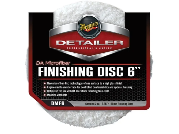 Meguiar's DA Microfiber Finishing Disc - 6" - 12-Pack