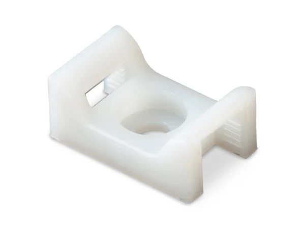 Ancor Cable Tie Mount - Natural - #8 Screw - 100 Pieces Per Bag