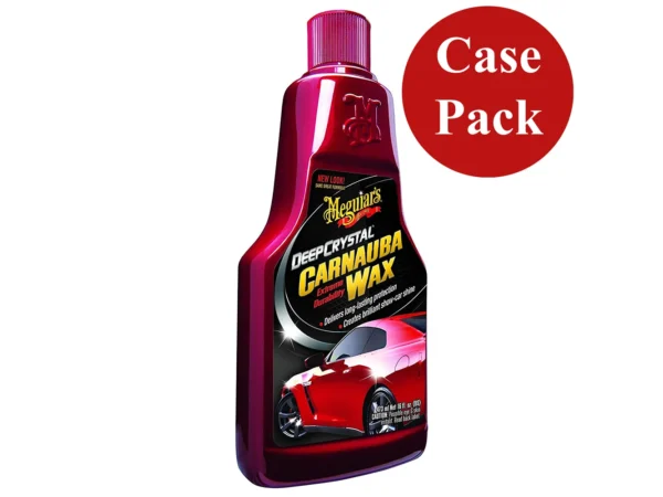 Meguiar's Deep Crystal® Carnauba Wax - 16oz *Case of 6*