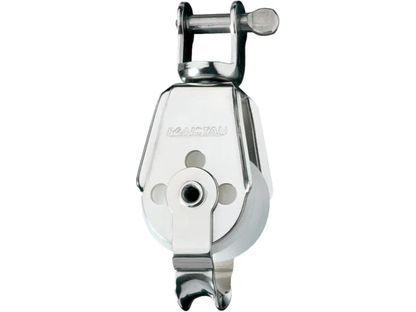 Ronstan Series 30 Utility Block - Single, Becket, Swivel Shackle Head